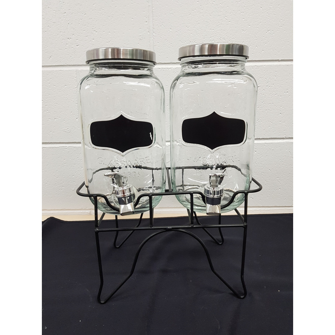 Drink Dispenser - Twin with Stand image 0